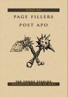 Page fillers - postapo