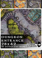 Dungeon Entrance maps set for VTT