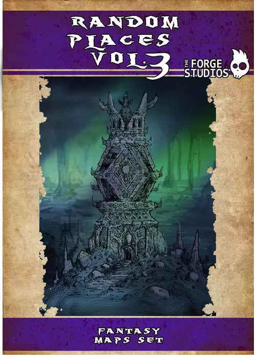 Random Places vol.3 - The Forge Studios | Maps | DriveThruRPG