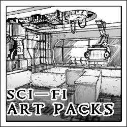 SCI-FI Art packs