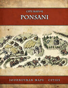 Journeyman Maps - Ponsani City