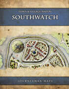 Journeyman Maps - Southwatch Town Map