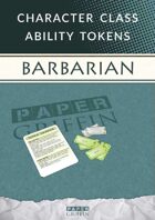 Class Ability Token Set: Barbarian