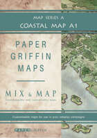 Paper Griffin Maps: Mix & Map A1 - Coastal Map