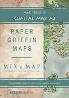Paper Griffin Maps: Mix & Map A2 - Coastal Map