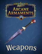 Arcane Armaments Tarot Cards: Weapons