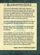 Blacksmiths Guild Intro