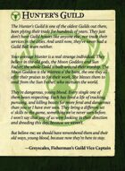 Hunters Guild Intro