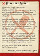 The Butcher's Guild All Cards [BUNDLE]
