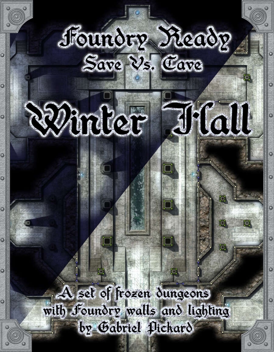 Foundry Ready Winter Hall Gabriel Pickard Foundry Ready Map Sets Drivethrurpg 5054