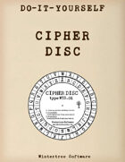 Classic Cipher Disc