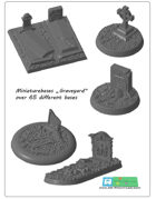 miniatures Base Set "Graveyard" (STL Files)