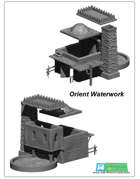 arabic waterwork building (stl file)