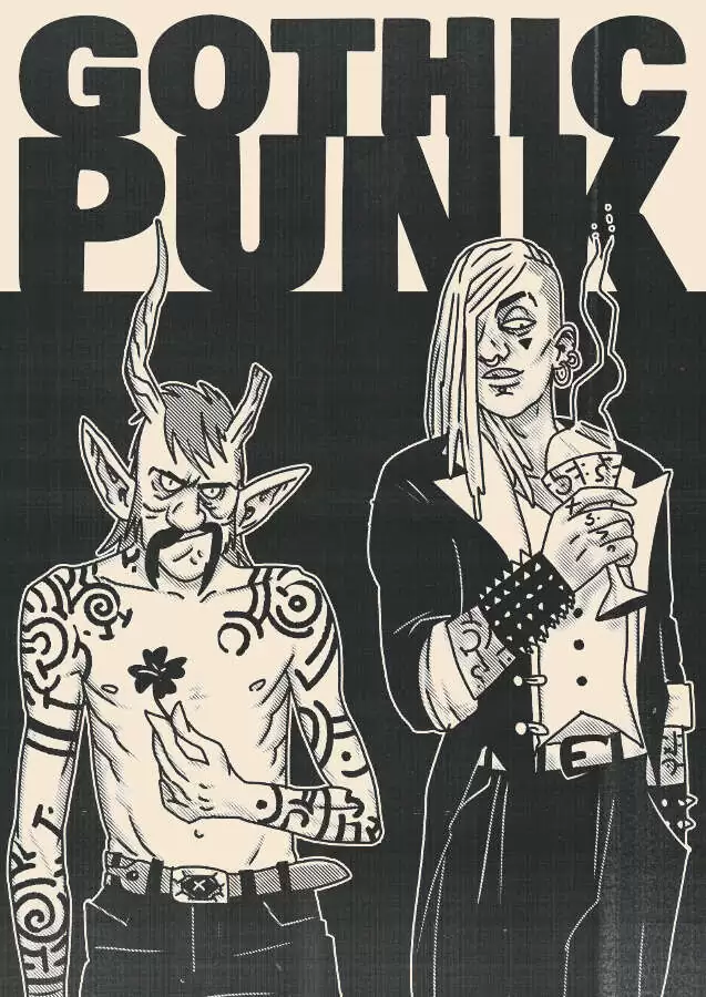 Gothic-Punk: A 90s Urban Fantasy Skirmish Game - Bruno Prosaiko