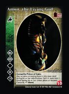 Amon, The Living God - Custom Card