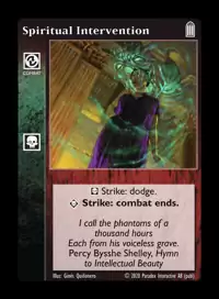 Library - Spiritual Intervention - Combat