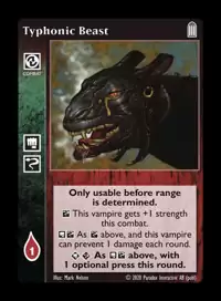 Library - Typhonic Beast - Combat