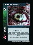Blood Awareness - Custom Card