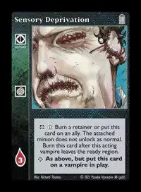 Library - Sensory Deprivation - Action