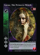 Carna, The Princess Witch.       - Custom Card