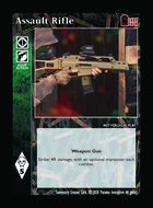 Assault Rifle - Custom Card