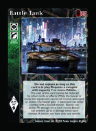 Battle Tank - Custom Card