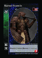 Baron Francis - Custom Card