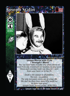 Joseph Stalin - Custom Card