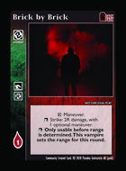 Brick By Brick - Custom Card