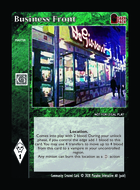 Business Front - Custom Card