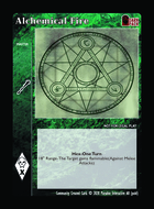Alchemical Fire - Custom Card