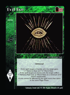 Evil Eye - Custom Card