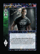 Gunther Kuhn - Custom Card