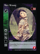 Mei Wong - Custom Card