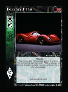 Ferrari P330 - Custom Card