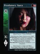 Predatory Aura - Custom Card