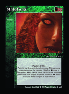 Maleficia - Custom Card