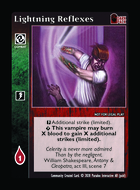 Lightning Reflexes - Custom Card