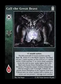 Library - Call the Great Beast - Action