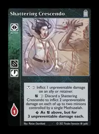 Library - Shattering Crescendo - Action