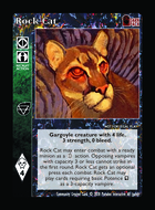 Rock Cat - Custom Card