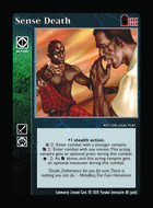Sense Death - Custom Card