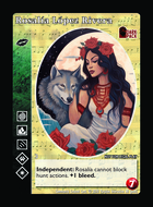 Rosalía López Rivera - Custom Card