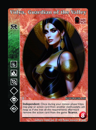 Vidya, Guardian Of The Valley - Custom Card