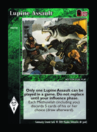 Lupine Assault - Custom Card