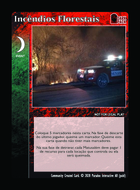 Incêndios Florestais - Custom Card