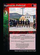 Operação Policial  - Custom Card