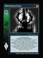 Abomination - Custom Card