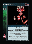 Blood Feast - Custom Card