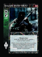 Assault Rifle (ira) - Custom Card